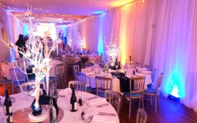 Village Hall Draping & Lighting